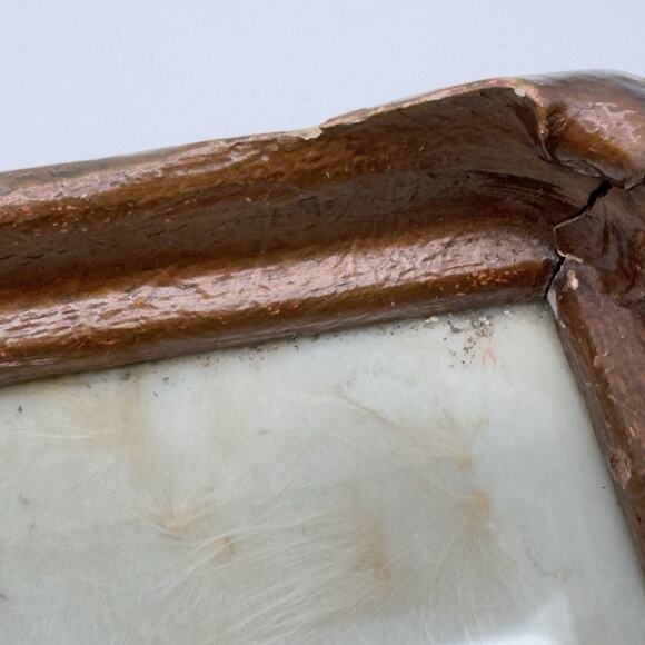 Vintage Antique Pressed Real Butterfly Tray Framed Botanicals 14.5" x 11" - Picture 13 of 16